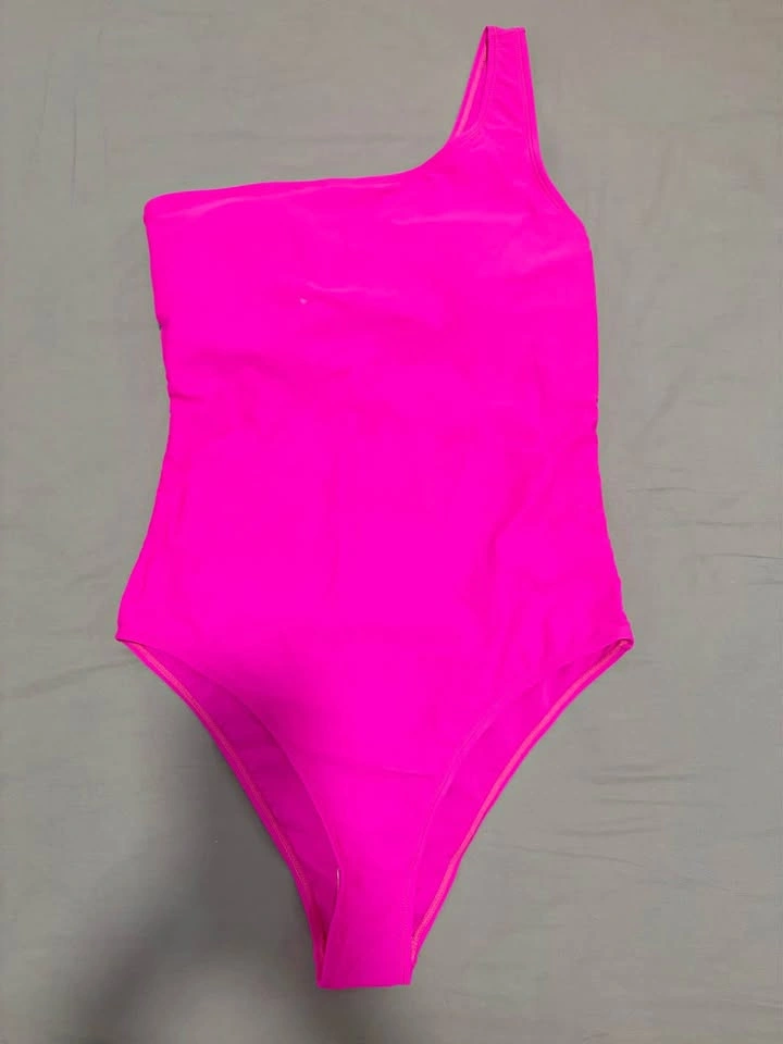 One Shoulder One Piece Swimsuit