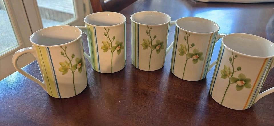 SPAL Primavera Tea Mugs - Set of 5