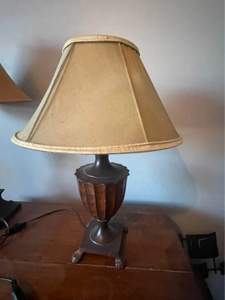Vintage Brass Table Lamp
