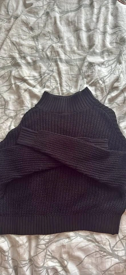 Slouchy knit sweater