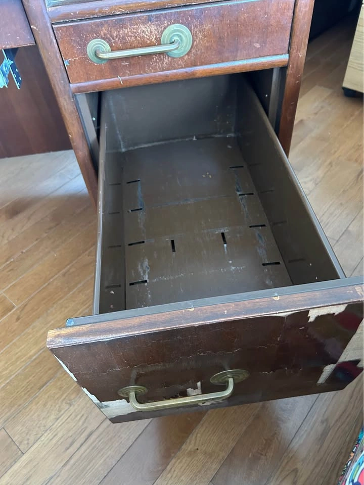 Walnut Desk – Preston Furniture Co. Ltd. Canada – c.1940s–1960s” - photo 3