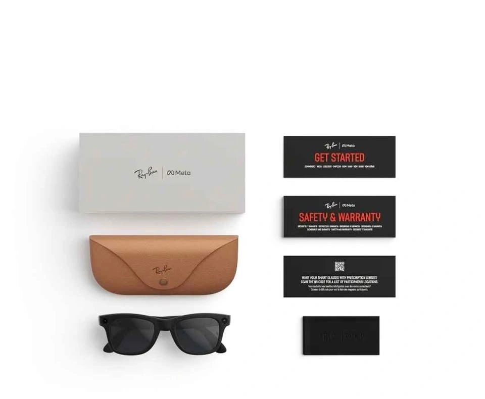 Ray-Ban Meta Wayfarer Gen 2 Smart Glasses - Matte Black - photo 3