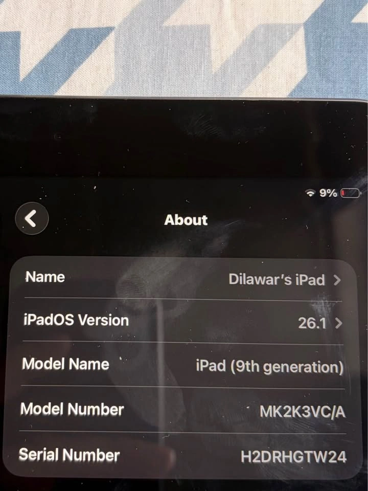 Apple iPad 9th Gen 64GB Wifi - photo 3