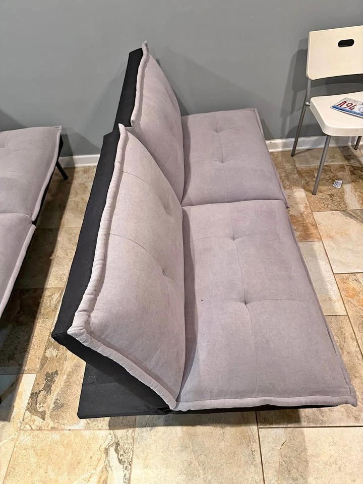 Convertible Futon Sofa Bed - 2 Available
