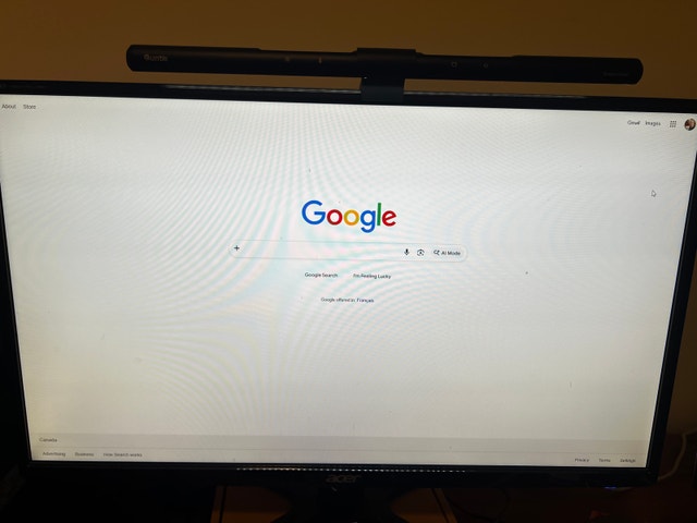 Acer G276HL 27” Monitor + Free Light Bar - Moving Sale