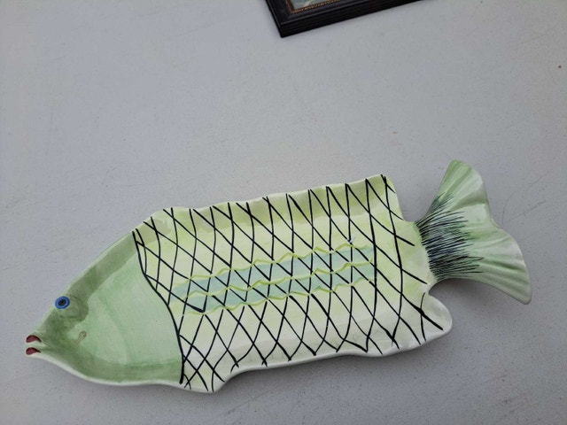 Fish Shape Serving Platter