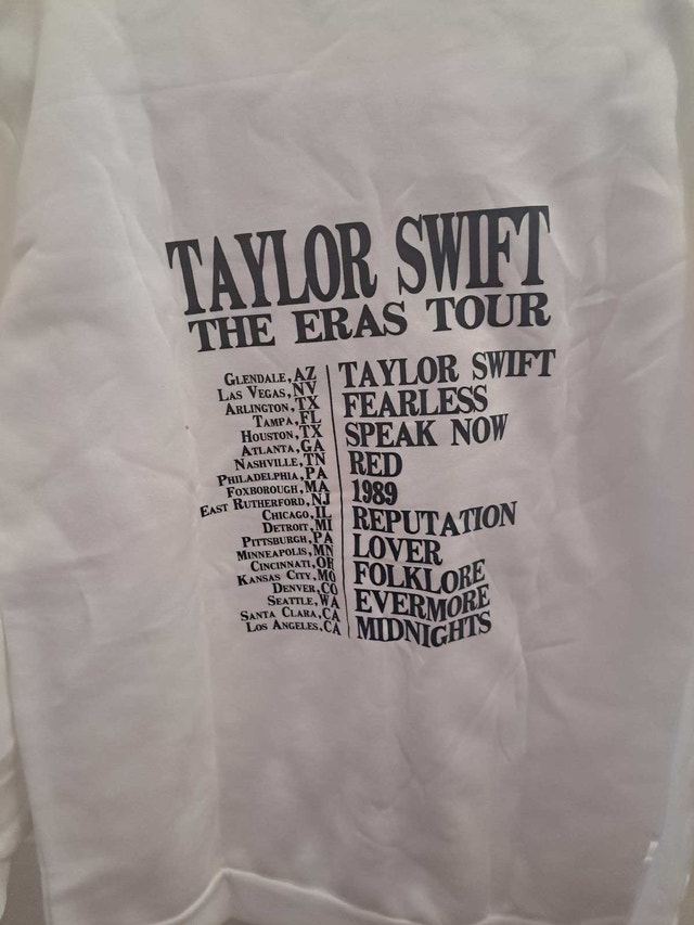 Taylor Swift Eras Tour Sweater - New Medium