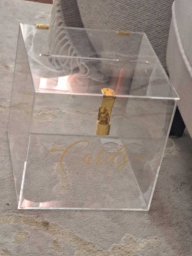 Acrylic Card Box