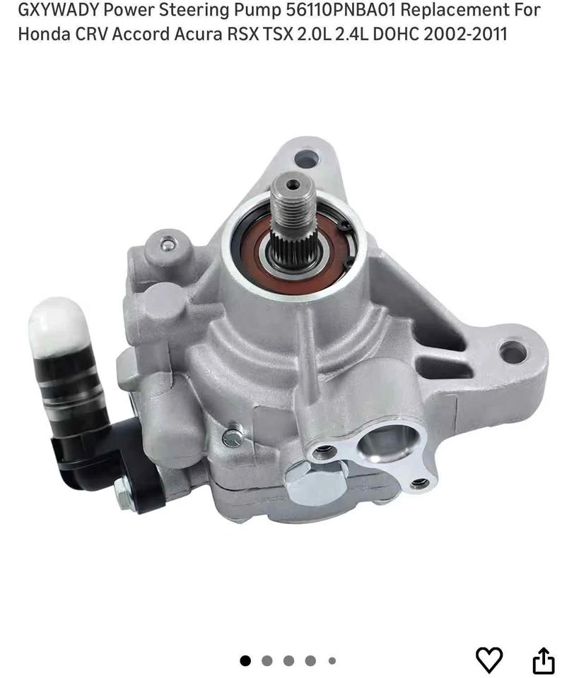 Power steering pump for Honda/Acura TSX 2002-2011