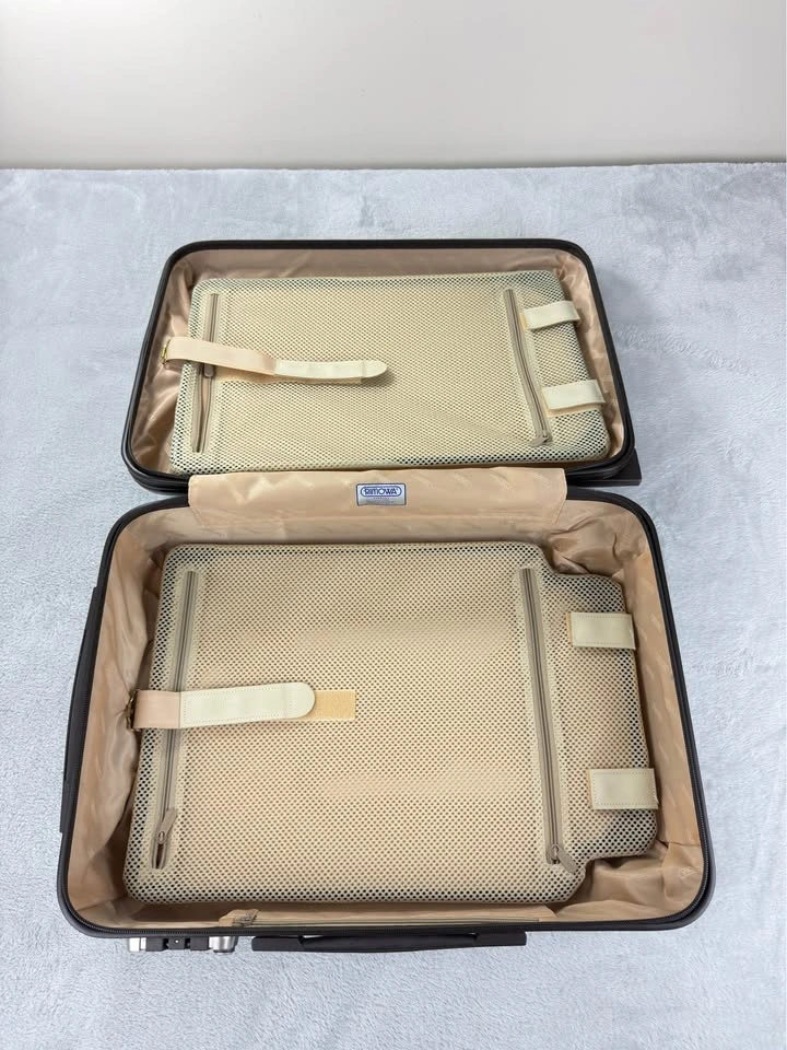 Rimowa Salsa Deluxe 32L Brown Carryon Suitcase - Lock Issue - photo 3