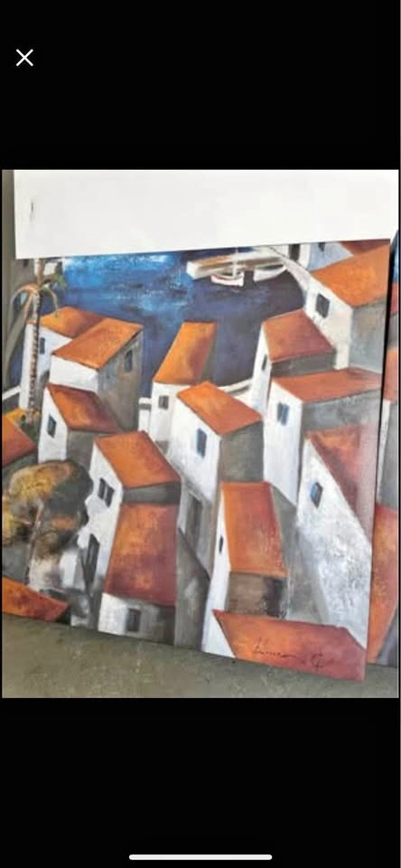 Tejados (Rooftops) by Didier Lourenco Wall Art