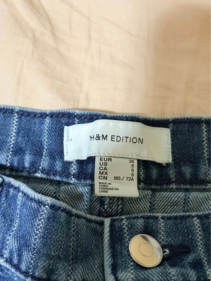 H&M Edition Long Denim Skirt - Size 6 - photo 3