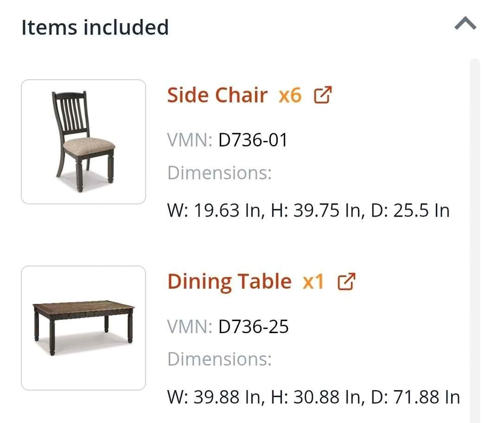 GUC dining room table - photo 4