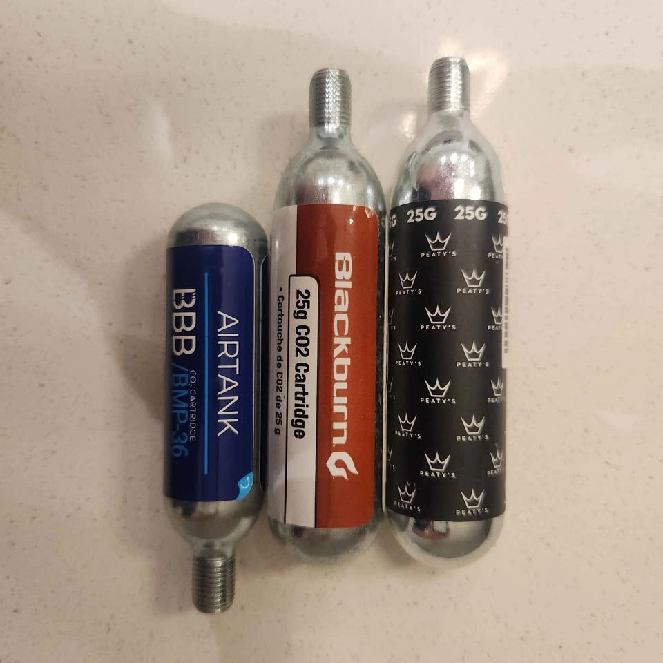 Bike CO2 Cartridges - 16g & 25g (BBB, Blackburn, Peaty's) - photo 2