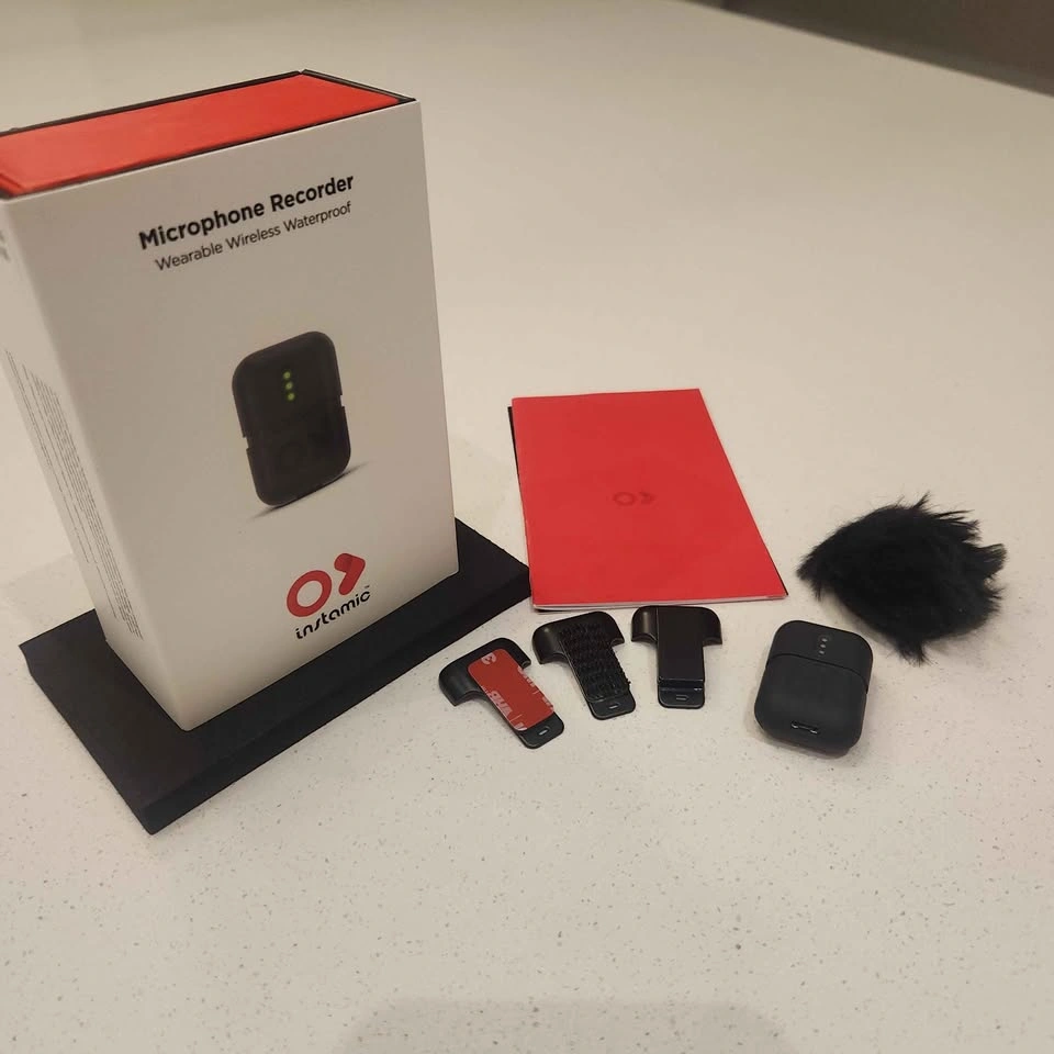 Instamic Stereo Pro Wireless Waterproof Microphone Recorder with - photo 2