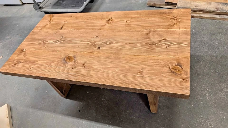 Handmade Solid Wood Coffee Table - Special Walnut - 40”