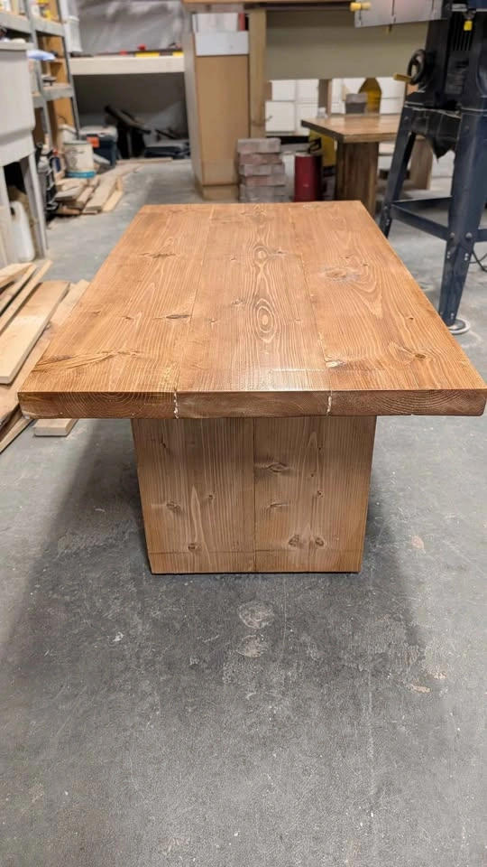 Handmade Solid Wood Coffee Table - Special Walnut - 40” - photo 2