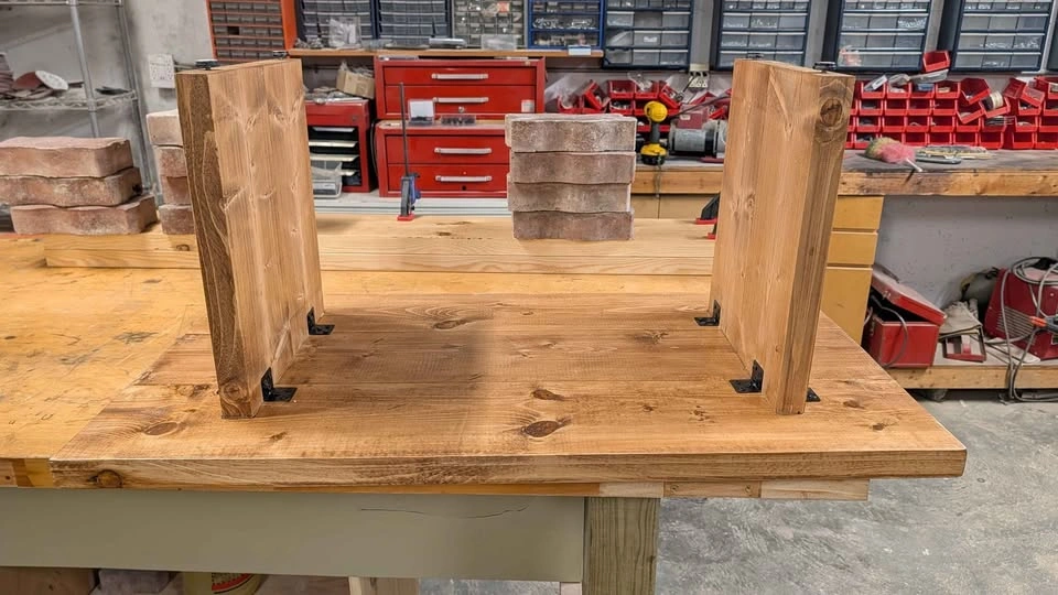 Handmade Solid Wood Coffee Table - Special Walnut - 40” - photo 3