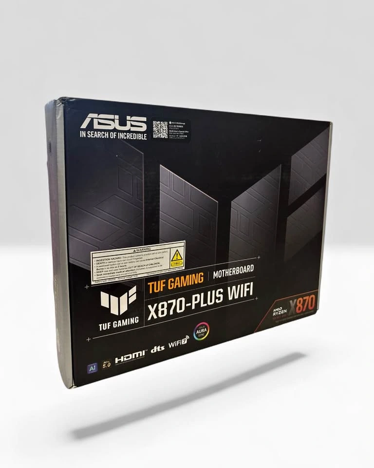 ASUS TUF GAMING X870-PLUS WIFI AM5 ATX Motherboard - Open Box