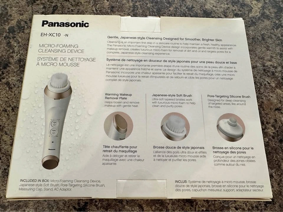 Panasonic Micro-foaming Cleansing Device