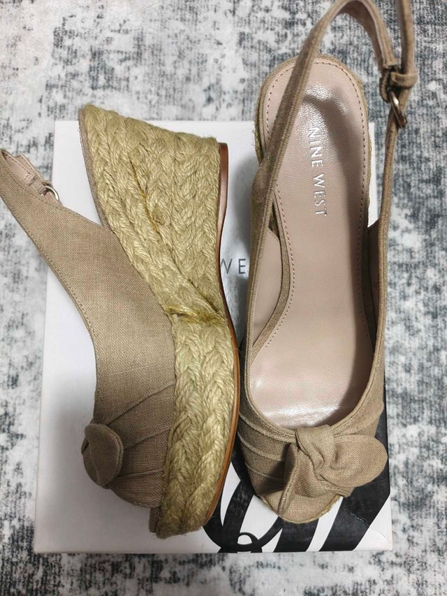 Nine West wedge sandals Size 7 - photo 3