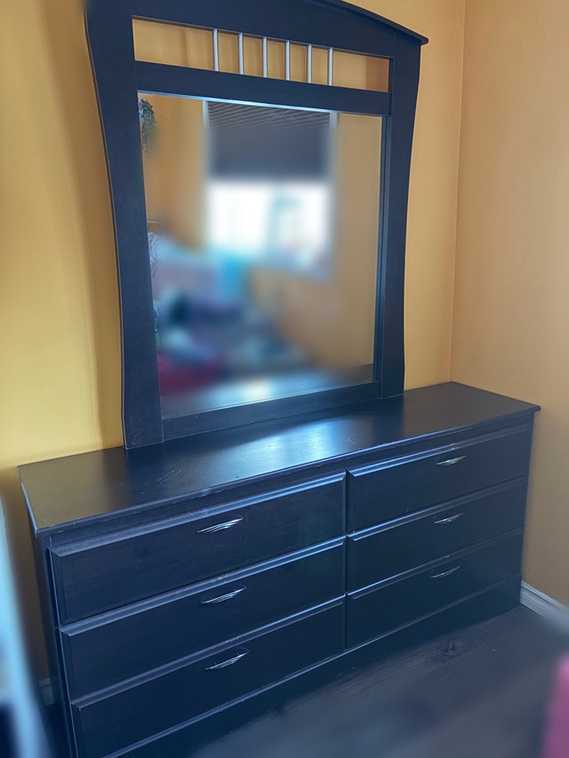 6 drawer dresser with mirror