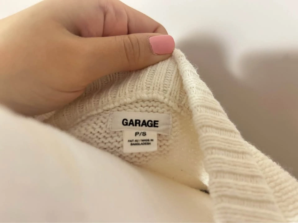 Garage Blue and White Sweater S - photo 2