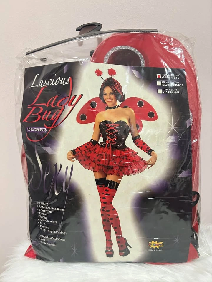 LadyBug Halloween Costume XS-S - photo 3
