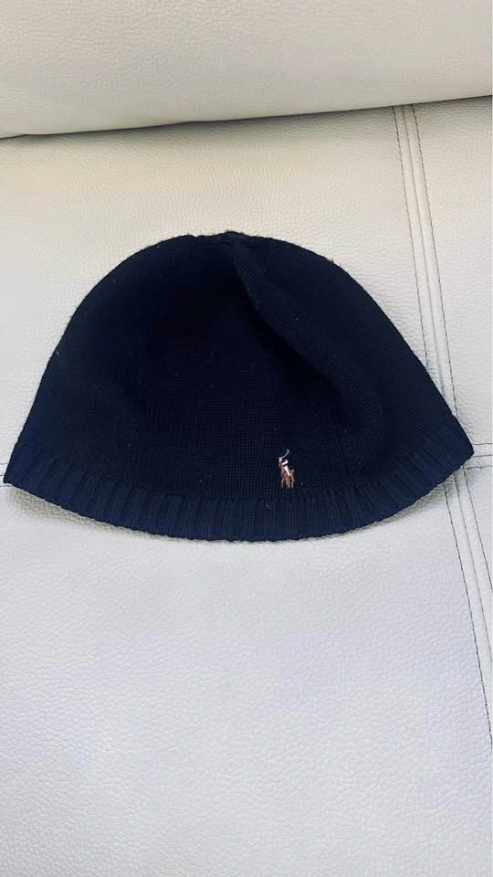 Classic black Polo Ralph Lauren beanie
