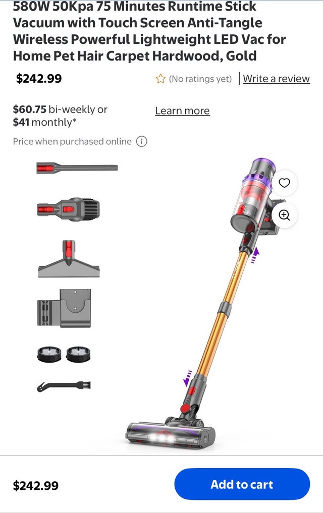 Coovy Cordless Vacuum Cleaner SU7 - photo 2