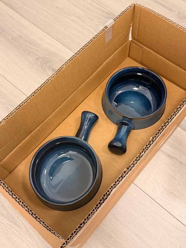 Vicrays French Onion Soup Bowls With Handles