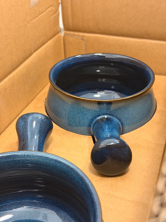 Vicrays French Onion Soup Bowls With Handles - photo 2