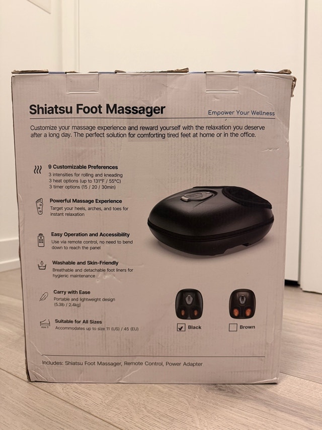 RENPHO Shiatsu Foot Massager - photo 3
