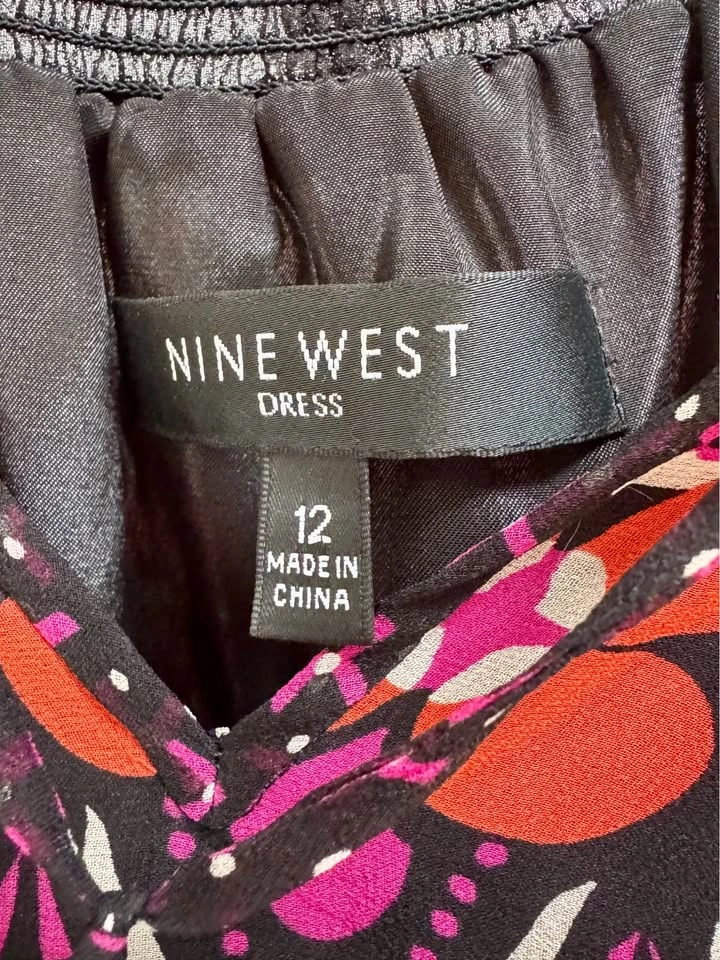 Vintage 100% Silk Nine West Dress (Never Worn) Size 12 - photo 2