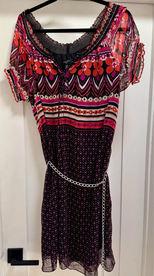 Vintage 100% Silk Nine West Dress (Never Worn) Size 12 - photo 4
