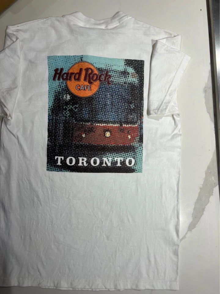 Vintage Hard Rock Cafe Toronto TTC Shirt - Size Small - photo 2