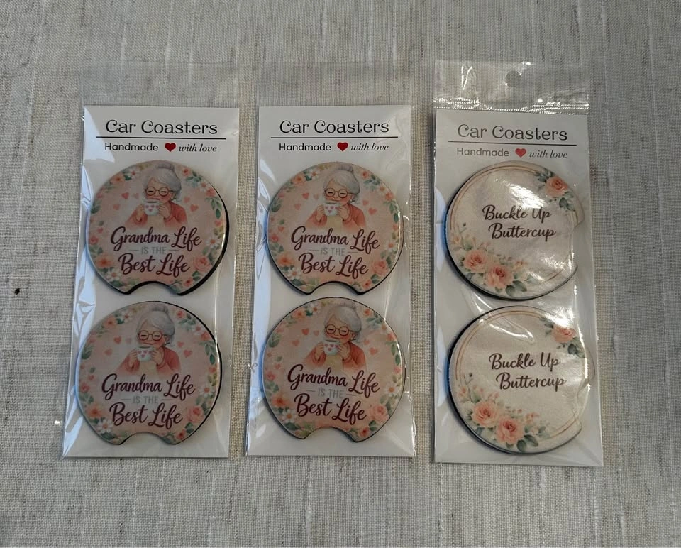 Handmade Car Coasters ✨ - photo 4