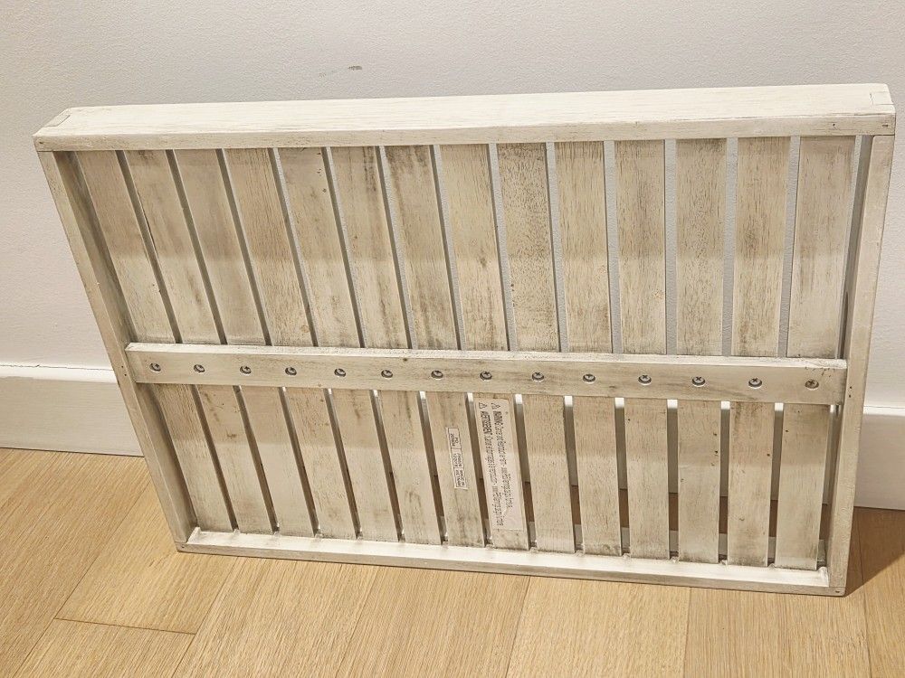Multipurpose Gray Wood Rack - photo 2