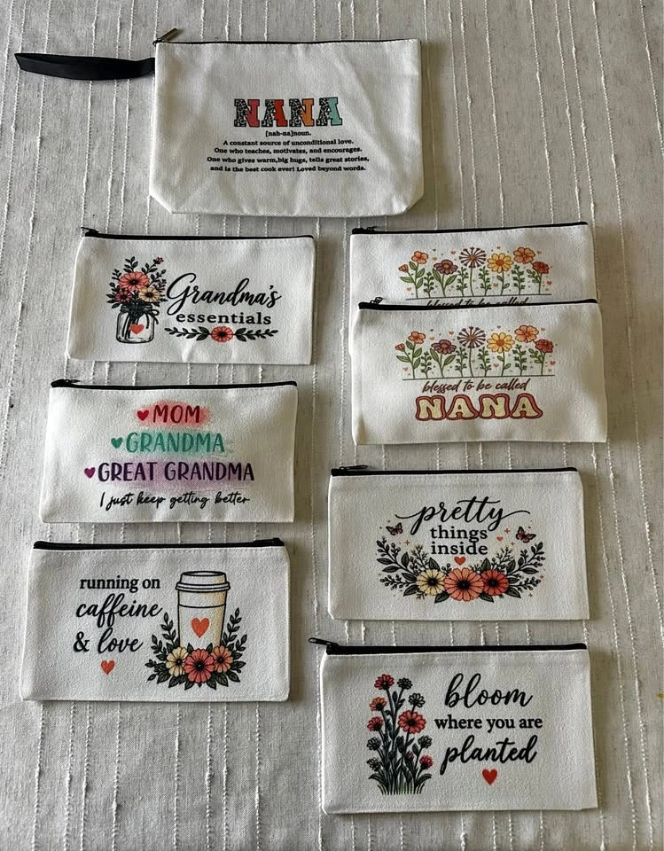 Cute Zipper Pouches – Perfect Gifts! ✨
