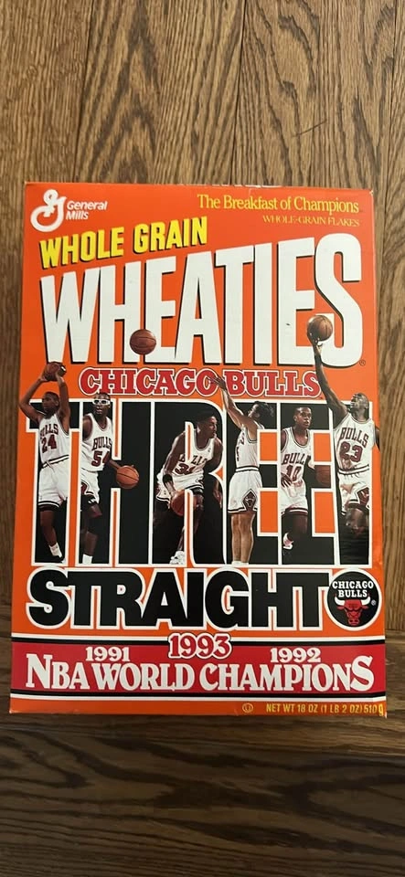 Chicago Bulls Wheaties Box - Collector Item