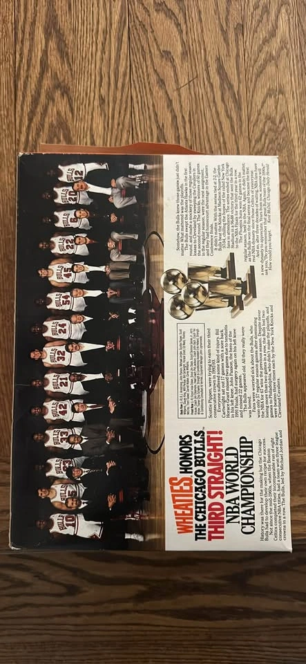 Chicago Bulls Wheaties Box - Collector Item - photo 2