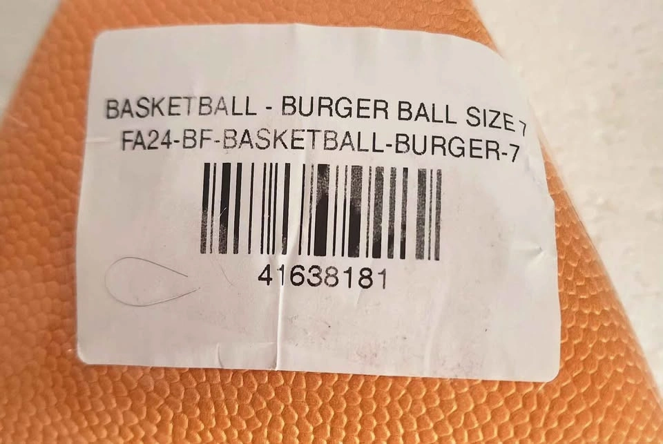 BASKETBALL - BURGER BALL SIZE 7. - photo 2