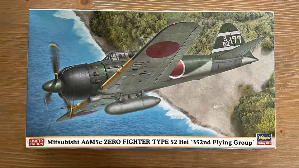 Hasegawa 1/48 Zero Fighter '352nd Flying Group' Limited Ed.