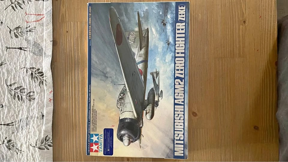 Tamiya 1/48 Mitsubishi A6M2 Zero Fighter (Zeke) #61016