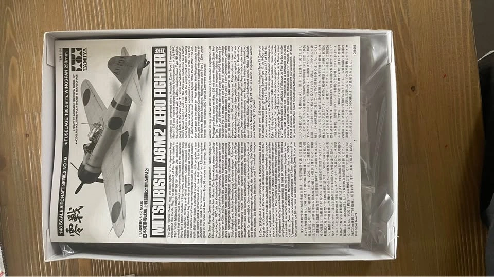 Tamiya 1/48 Mitsubishi A6M2 Zero Fighter (Zeke) #61016 - photo 3