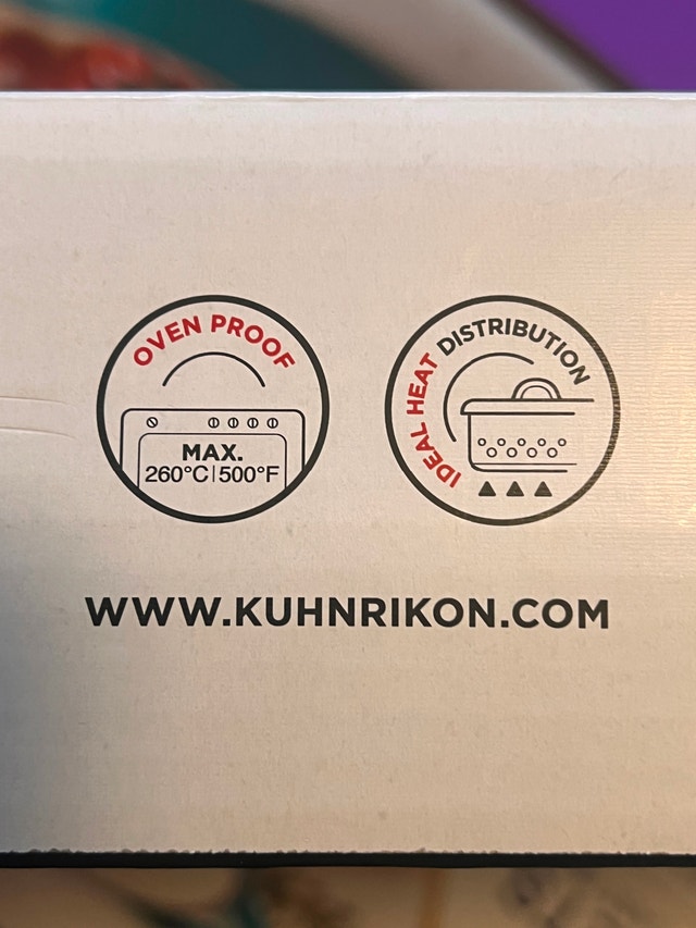 Brand New Kuhn Rikon Cast Iron Grill Pan (10.25") - photo 2