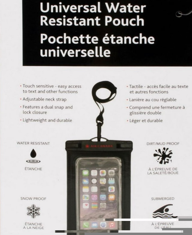 New Air Canada Universal Smartphone Water Resistant Pouch - photo 4
