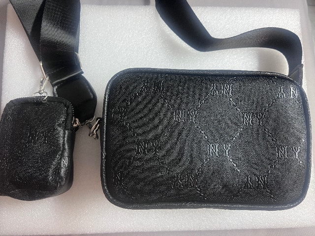 New MLB New York Yankees Crossbody Bag Black Unisex - photo 2