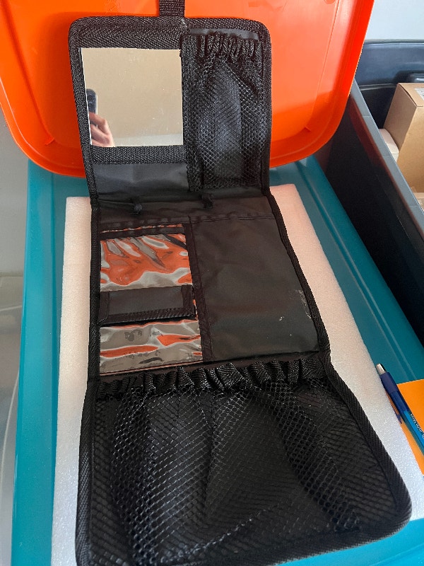 New Multi-purpose Storage Organizer Foldable with Mirror