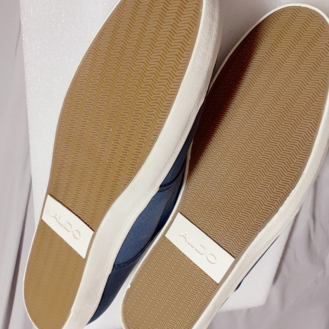 Brand New ALDO Men's Slip-On Sneakers - Dark Blue - photo 5